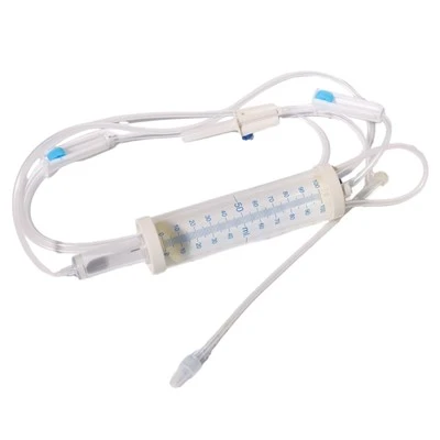 ビュレット付き医療グレードの使い捨て注入セット